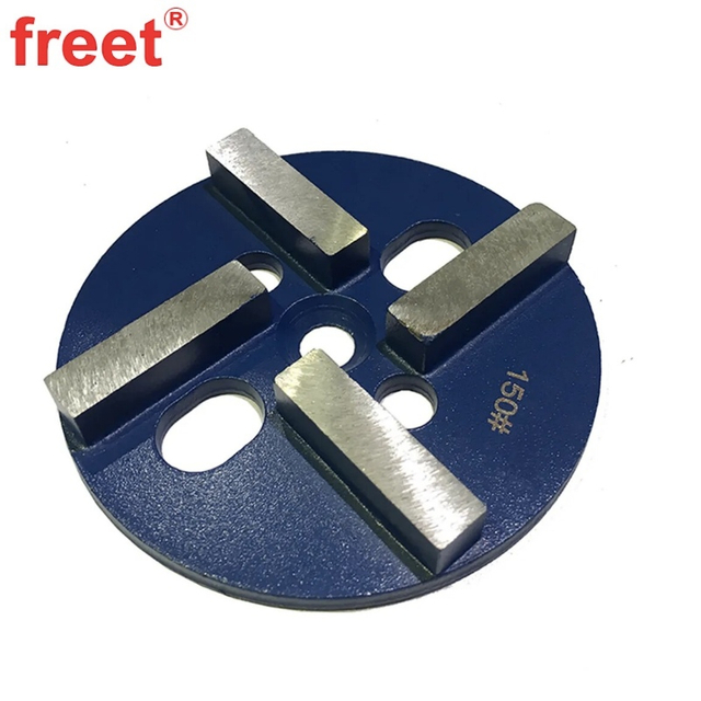 D100mm Universal Metal Bond Diamond Grinding Disc with with 4 Segments 10mm