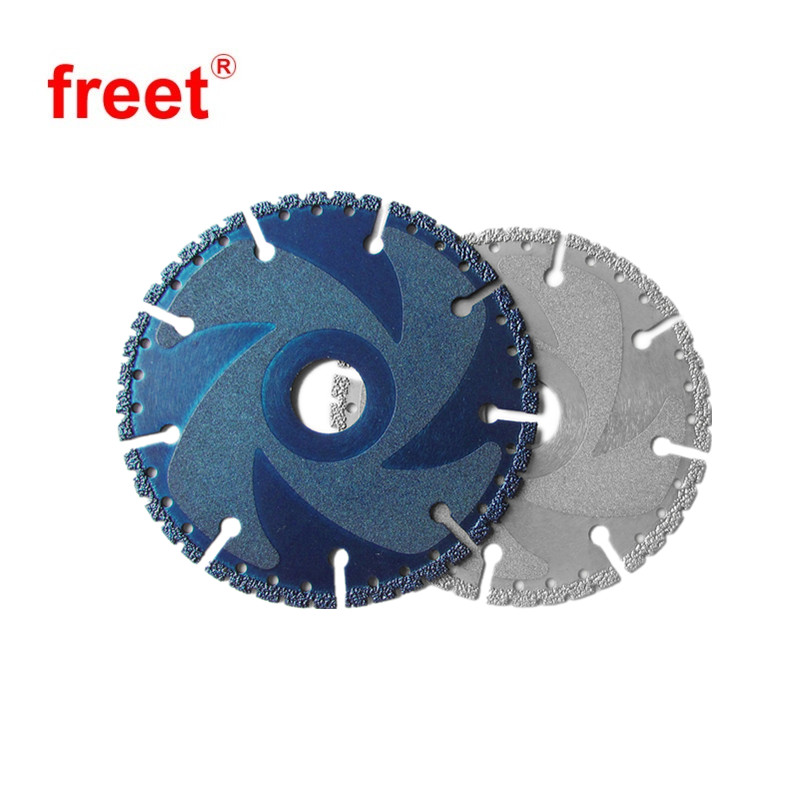 Vacuum Brazed Marble Granite Steel Disc Multi Function Cutting Small Cutting Gap