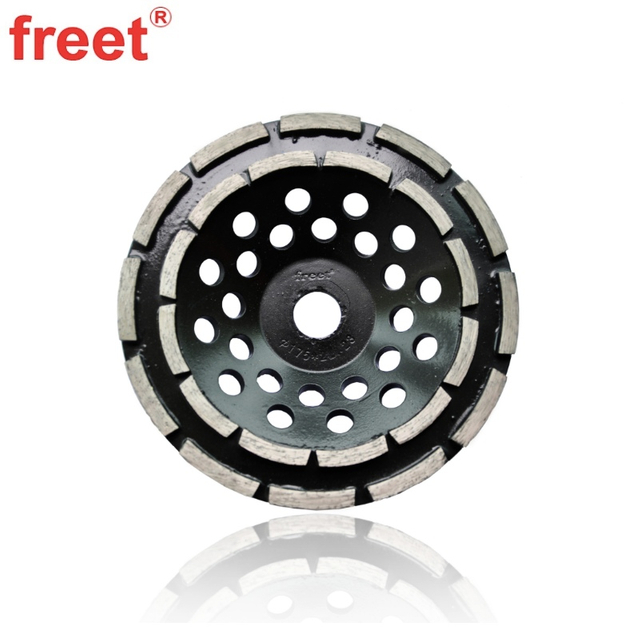  100mm ~230mm Double Row Diamond Cup Wheels for Concrete Floor